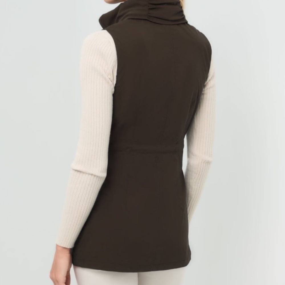 ANATOMIE DELANEY MID WEIGHT STRETCH VEST WOMENS XS S M L XL ESPRESSO TRAVEL NEW - Picture 2 of 9